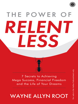 cover image of The Power Relentless